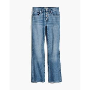 Madewell Cali Demi-Boot Jeans in Dory Wash: Comfort Stretch Edition Size 36 Peti